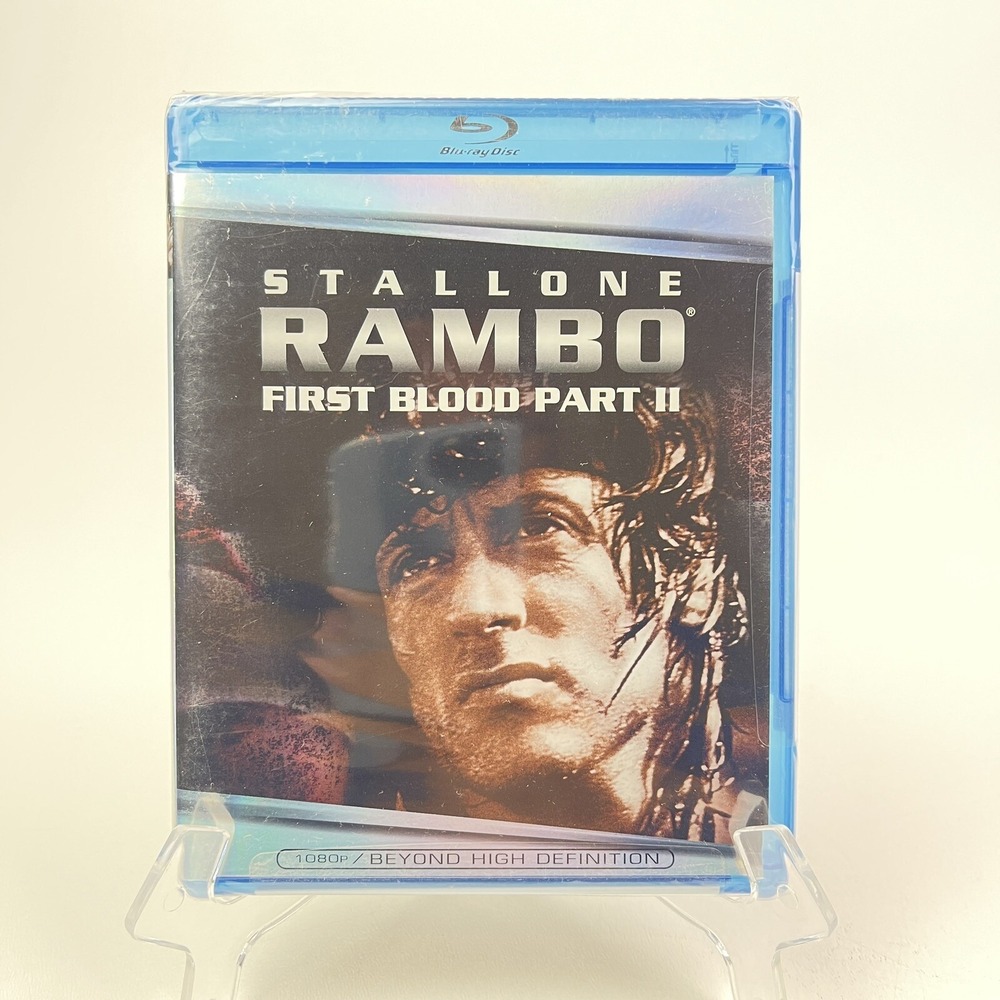 Rambo 2 First Blood Part II Blu ray Disc Sylvester Stallone